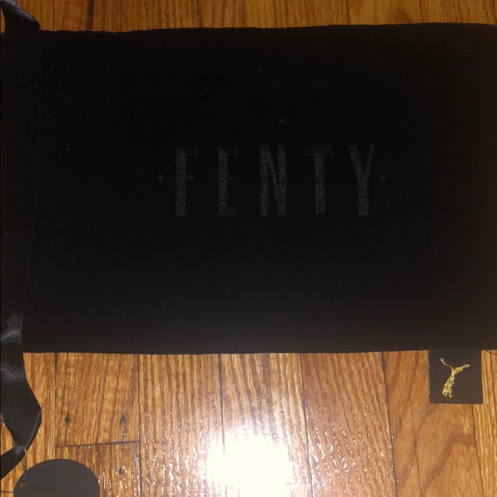 Fenty velvet storage bag. Never used